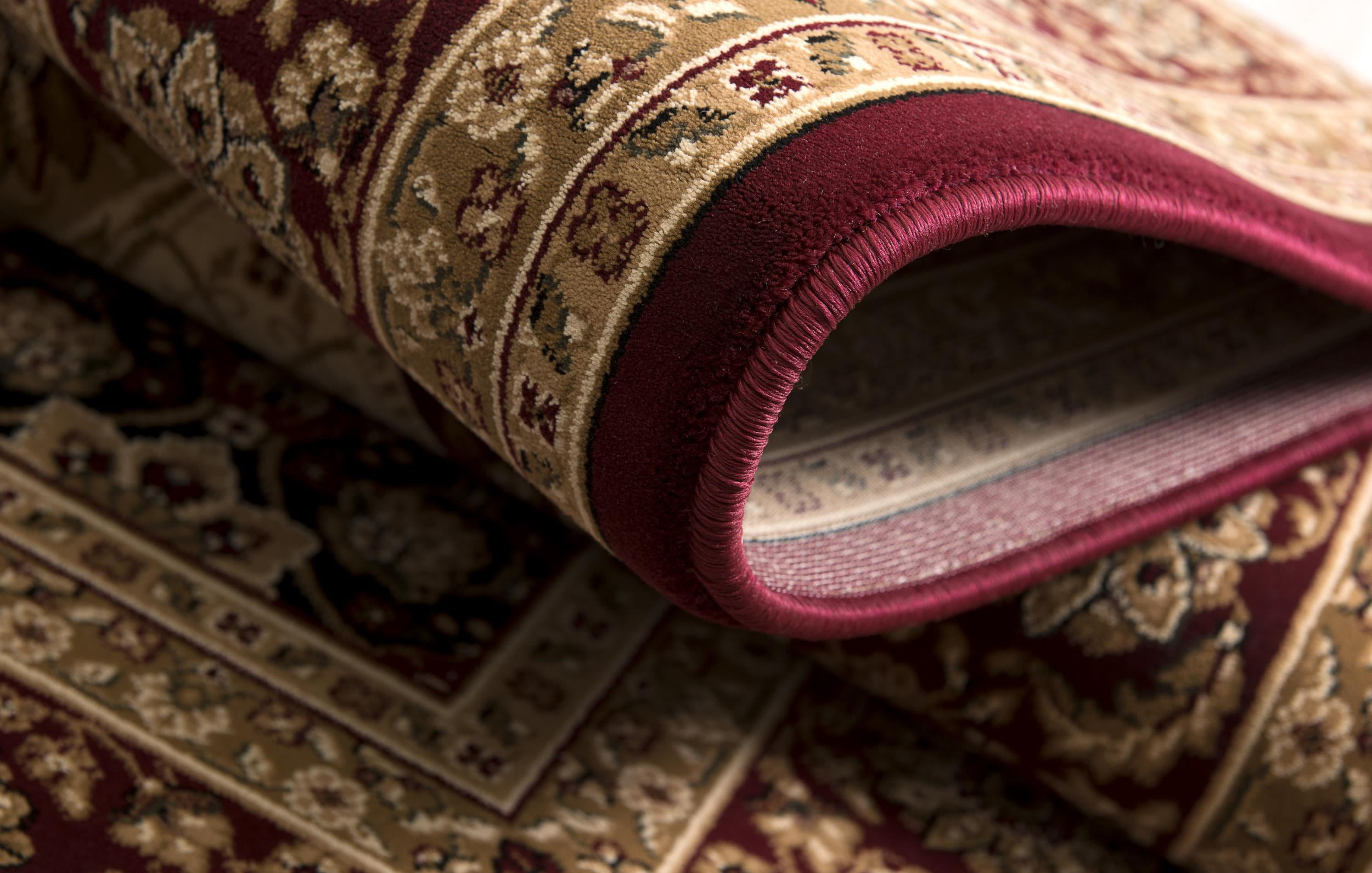 Tapis d'intérieur marocain Branch Majestic 2' x 4' (taille exacte : 2'3" x 4') - Rouge et noir - Traditionnel - Entrée, couloir, salle de bain et cuisine
