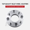 thumbnail image 3 of EZAccessory 2 Wheel Adapters 4x4 to 4x156 (4x101.6 to 4x156) Thickness 1 Inch, 3 of 5