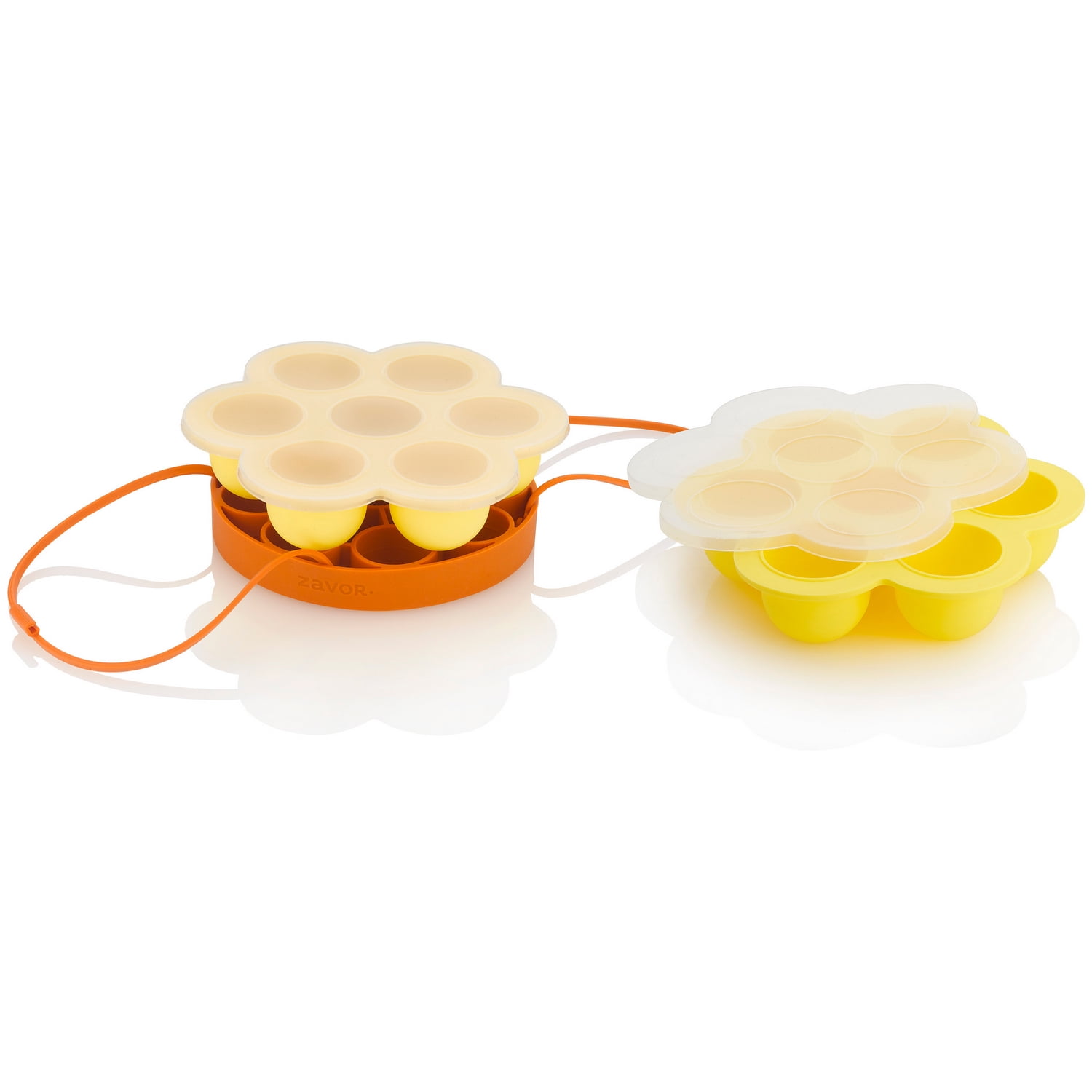 Zavor Silicone Egg Lover's Set - 2 Egg Bites Molds and Cooking Egg Rack