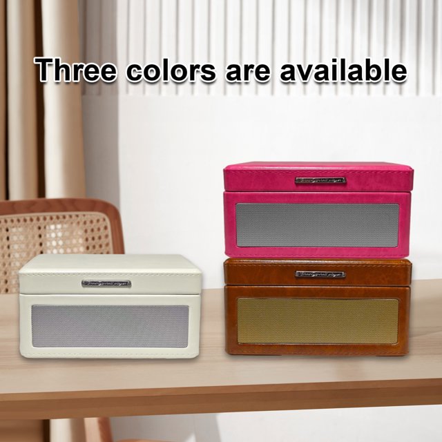 Lecteur CD avec Plateau, Haut-Parleur Lecteur de Cassettes BT 5.0, Qualité Sonore Hi-Fi Lecture sur Clé USB, Télécommande, 6 8 Heures d'Écoute pour Amateurs de Musique et Collectionneurs