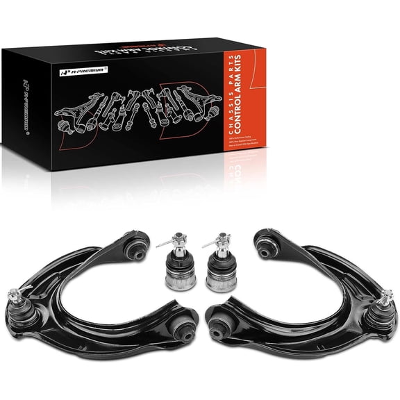 A-Premium 4Pcs Front Suspension Kit, Upper Control Arm Lower Ball Joint, Compatible with Honda Accord 2008-2012, Acura TSX 2009-2014