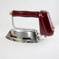 thumbnail image 3 of Even Heat Butane Gas Non Stick Laundry Clothes Iron Cast Aluminum Wooden Handle, 3 of 3
