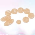 thumbnail image 4 of EeaseCA 9pcs/set Alto Tenor Soprano Saxophone Sax Shell Key Buttons Inlays Accessories (Light Yellow), 4 of 8