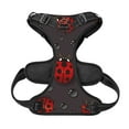 thumbnail image 5 of Picia Red Ladybugs No-Pull Dog Harness Reflective Front Clip Vest with Handle,Step-in Air Dog Harness,Adjustable 2 Metal Rings 4 Buckles,Easy to Put on & Take Off X-Large, 5 of 9