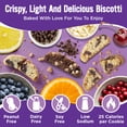 thumbnail image 4 of Cooper Street Twice Baked Italian Biscotti Cookies Variety Pack - Peanut & Dairy Free Cookies for Coffee, Kosher - 1.25Lb Each (4 Pack), 4 of 7
