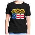 thumbnail image 4 of Mrzhqd 4Th Of July Shirts For Boys Girls Summer Toddler Independence Day Short Sleeve Prints T Shirt Tops Clothes Black 4-5 Years, 4 of 4