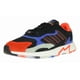 thumbnail image 1 of Adi - das Men's Tresc Run Casual Sneakers, Core Black/Solar Red/Hi Res Blue, 1 of 6