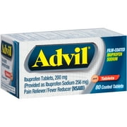 Advil Film-Coated Ibuprofen Tablets - 200 mg, 80 CT (Pack of 3)
