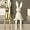 Set-a, variant on Brass Sitting Bunny, Ceramic Electroplate Rabbit Figurine, Sitting Gold Bunnies for Shelf, Easter Bunny Decorations, for Desk Cabinet Bookshelf Counter Home Hotel Bar Office Decor(Set-c)