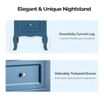thumbnail image 5 of UBesGoo Set of 2 Nightstand, Side Table Night Table, Blue, 5 of 6