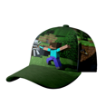 thumbnail image 1 of My World Baseball Cap, Printed Cap, Teenager Adjustable Sun Hat, Boy Fans Cap-SinKeeU, 1 of 4