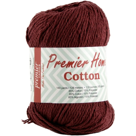 Premier Home Cotton Yarn-Burgundy