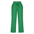 thumbnail image 3 of Felirenzacia Women's Open-Bottom Fleece Sweatpants, Standard Fit, Midweight, 3 of 6