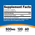 thumbnail image 5 of Nutricost Keratin Hydrolized Peptide Capsules - 120 Capsules (500mg each) - Non-GMO, Gluten-Free Formula, 5 of 5