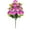 Purple, variant on Pink Pink Realistic Simulated Rose Flower Bouquet 18 Heads Fake Artificial Flowers For Home Valentine Day Decor No Maintenance