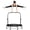 Black, variant on RAVS 350 LBS Foldable Mini Trampoline for Adults & Kids 40" Rebounder Trampoline with Adjustable Foam Bar for Indoor Workout Fitness(Black)