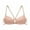 Beige, variant on Women's Wireless Comfort Bra - Lightly Lined, Adjustable Straps, Nylon Spandex - Everyday Underwear, EU 34-38, Soft & Supportive