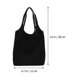 thumbnail image 3 of Corduroy Tote Bag Shoulder Bag Simple Tote Handbag Casual Bag for Women Girl, 3 of 3