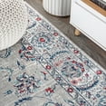 thumbnail image 7 of JONATHAN Y MODERN PERSIAN 5 x 8 Area Rug, Vintage - Light Gray/Red, MDP107A-5, 7 of 7