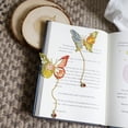 thumbnail image 2 of Marcador KIZOSA Butterfly Metal para mujeres amantes de los libros, 2 of 7