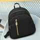 thumbnail image 1 of Mochila impermeable de estilo coreano, pequeña bolsa de nailon, correa de hombro ajustable, personalizable, portátil, con cremallera, ideal para viajes, resistente, con múltiples bolsillos,, 1 of 6