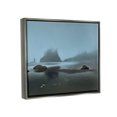 thumbnail image 4 of Stupell Industries Foggy Shore Landscape Landscape Photography Gray Floater Framed Canvas Art Print Wall Art, 31 x 25, 4 of 10
