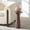 Maroon, variant on Safavieh Couture Valentia Modern Marble and Manufactured Wood Round End Table, Maroon