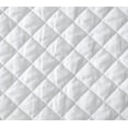 thumbnail image 5 of Chezmoi Collection Teo 3-Piece White King Size Quilt Set - Diamond Stitched Lightweight Microfiber Bedspread Set Bedspread Set for All Seasons, 5 of 9