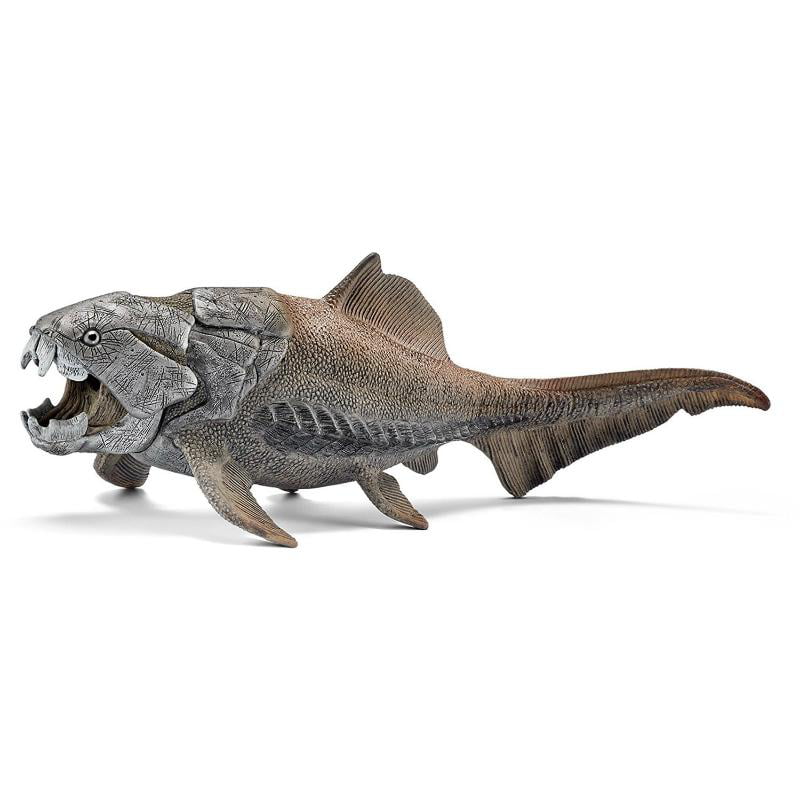 Gray Schleich 14575 Dunkleosteus Toy Figure for Ages 3 & Up 