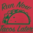 thumbnail image 3 of CafePress - Run Now Tacos Later Dark T Shirt - Men's Classic Graphic Cotton T-Shirt, 3 of 4