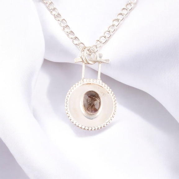 Ametrine Pendant 925 Sterling Silver Jewelry