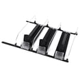 thumbnail image 5 of Dispensador de bebidas para refrigerador ZHCH 15 pulgadas ancho ajustable impermeable autoempuje negro 3 uds, 5 of 5