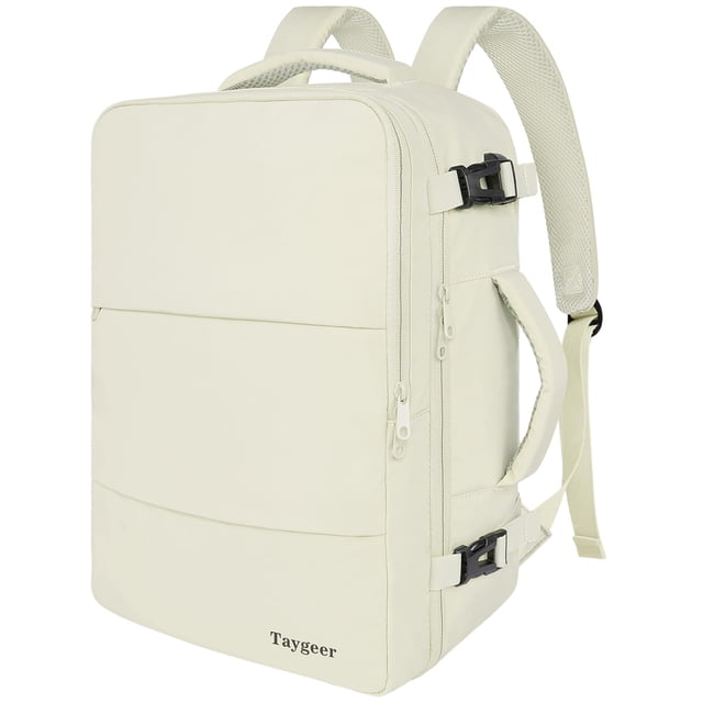 Mochila de viaje Taygeer para mujer con puerto USB y funda para zapatos