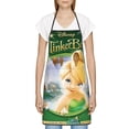 thumbnail image 3 of Tinker Bell Adjustable Bib Apron, Waterdrop Resistant Aprons with 2 Pockets Cooking Kitchen Aprons for Women Men Chef, 3 of 8