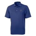 thumbnail image 2 of Men's Cutter & Buck Royal Kansas Jayhawks Team Big & Tall Virtue Eco Pique Recycled Polo, 2 of 3