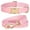 Pink, variant on ZDM Soft Leather Dog Collar and Leash Set, Comfy & Stylish Leather Dog Leash and Collar Set, Bright & Solid Hot Pink Dog Collar with Quick Release Metal Buckle for Small Medium Large Dogs