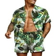 thumbnail image 1 of Stylish Matching Set  Men‘s Printed Shirt and Shorts for Hawaii, 1 of 9