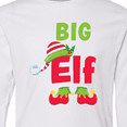 thumbnail image 4 of Inktastic Christmas Big Elf Long Sleeve Youth T-Shirt, 4 of 5