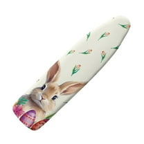 HELLHERO Ironing Board Cover, Standard Size Iron Board Covers with Heavy Duty Adjustable Elastic Edges, Heatproof Ironing Board Covers for Smooth Ironing(Flowers, 15"x54")