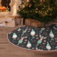 thumbnail image 5 of Sikiie Christmas cute deer old man Christmas Tree Skirt, Christmas Tree Decorations, Christmas Decor, Tree Mat Decoration(30-48IN)-30", 5 of 6