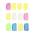 thumbnail image 1 of 12Pcs Toothbrush Head Covers for Outdoor Camping and Daily Use in Assorted Colors, 1 of 8