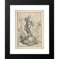 thumbnail image 2 of Gottfried Eichler the Younger 15x18 Black Modern Framed Museum Art Print Titled - The Good Shepherd (1715-70), 2 of 5