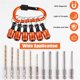 thumbnail image 2 of 6PCS Bit Holders Keychain, 1/4 inch Hex Shank Bit Holders, 2 of 5
