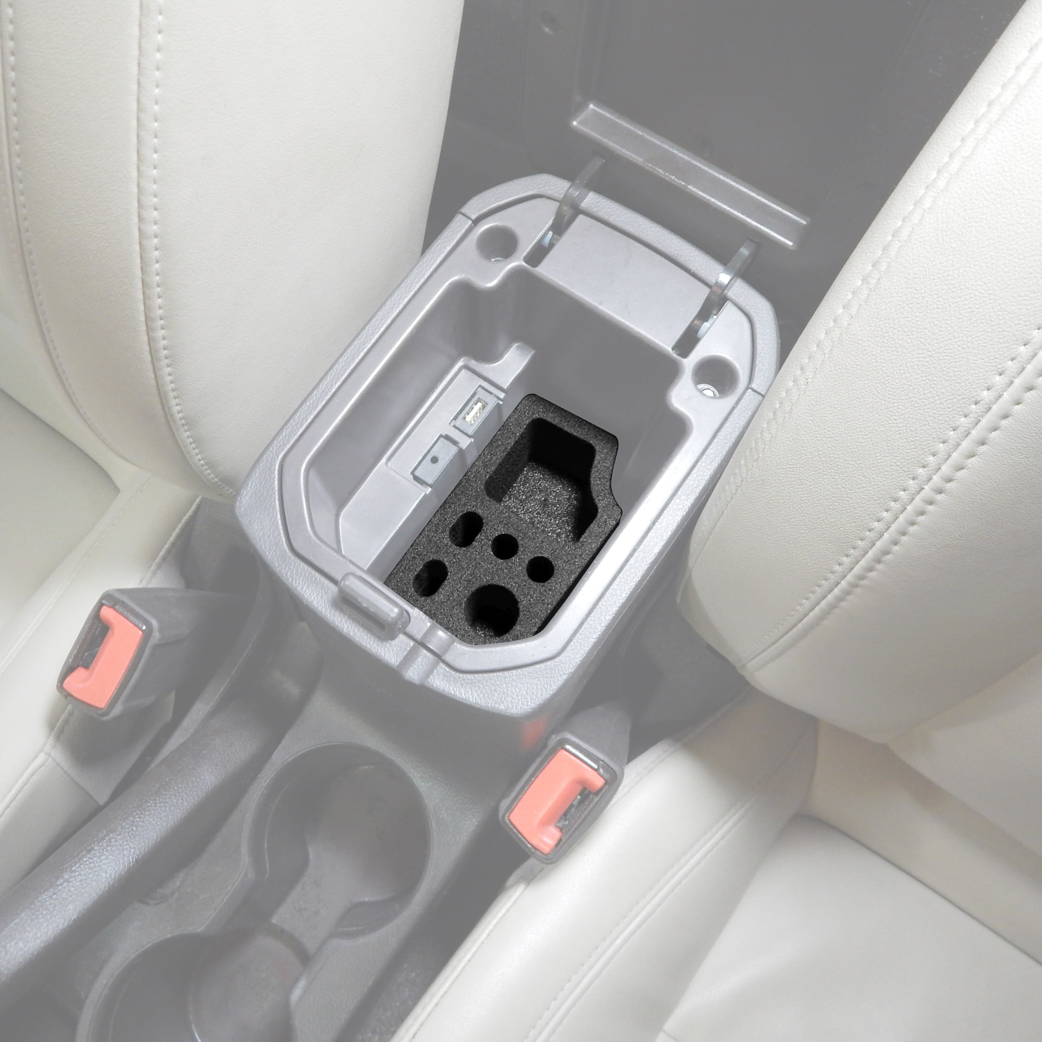 Red Hound Auto Center Console Organizer Vehicle Insert Compatible with