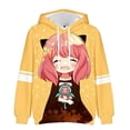 thumbnail image 4 of Sudadera con capucha con estampado 3D de la familia SPY X de Anya Forger para niños y mujeres, jersey de moda para el hogar, camisa deportiva para exteriores y ocio, 4 of 5