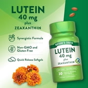 Lutein and Zeaxanthin 40 mg | 30 Softgels | For Men and Women | by Nature's Truth