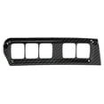 thumbnail image 2 of Embellecedor de la cubierta del botón del interruptor de los faros delanteros, estilo fibra de carbono, compatible con Nissan Navara NP300 2015-2019, 2 of 14
