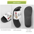 thumbnail image 7 of GZHJMY Stylish Slides for Women Men, Korean Pop Poster Soft Flexible Slip-on Sandals Slippers, 7 of 7