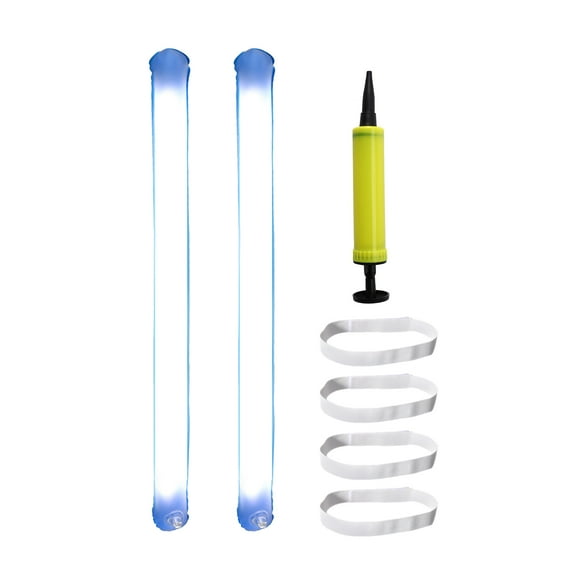 Amdohai 2PCS Camping Inflatable Light White Color Outdoor Folding USB LED Light Travel Tent Inflatable Lamp