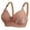 Brown, variant on Amidoa Full Coverage Women's Bras on Large Bust Wireless Bra Brasiers Women Plus L